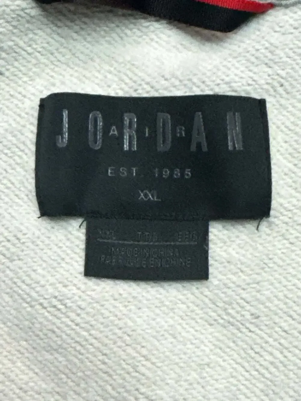 Jordan Sportswear Wings Fleece Men's Full-Zip Hoodie Grey Heather/Black